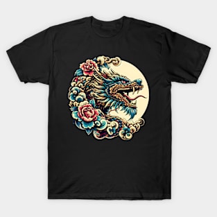 Mystic Dragon Bloom T-Shirt